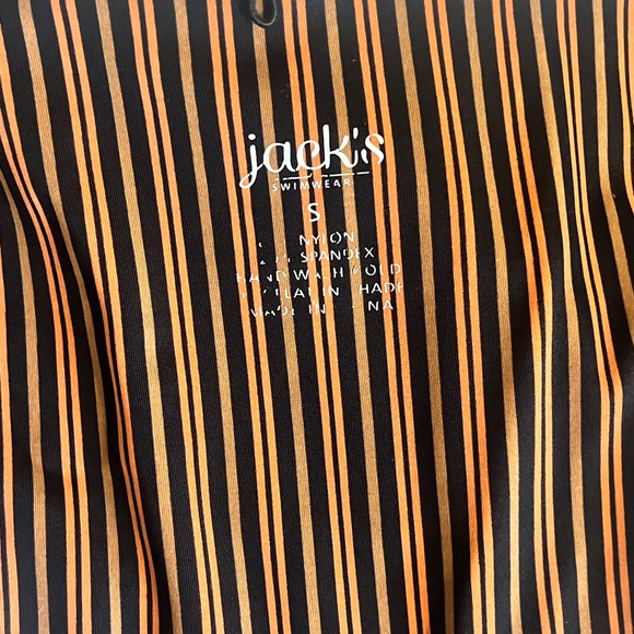 JACKS SWIMWEAR STRIPED ONE PIECE - Picture 2 of 2